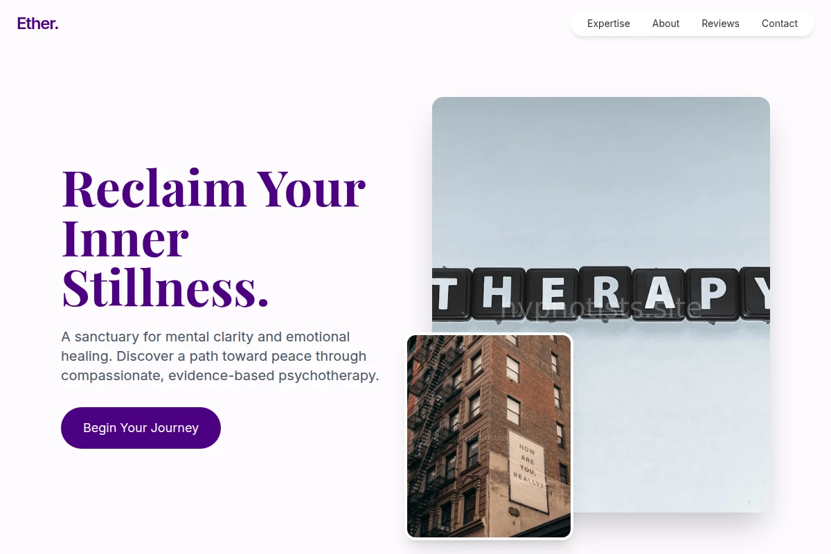 Ether Psychotherapy